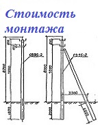 Стоимость монтажа столбов ЛЭП